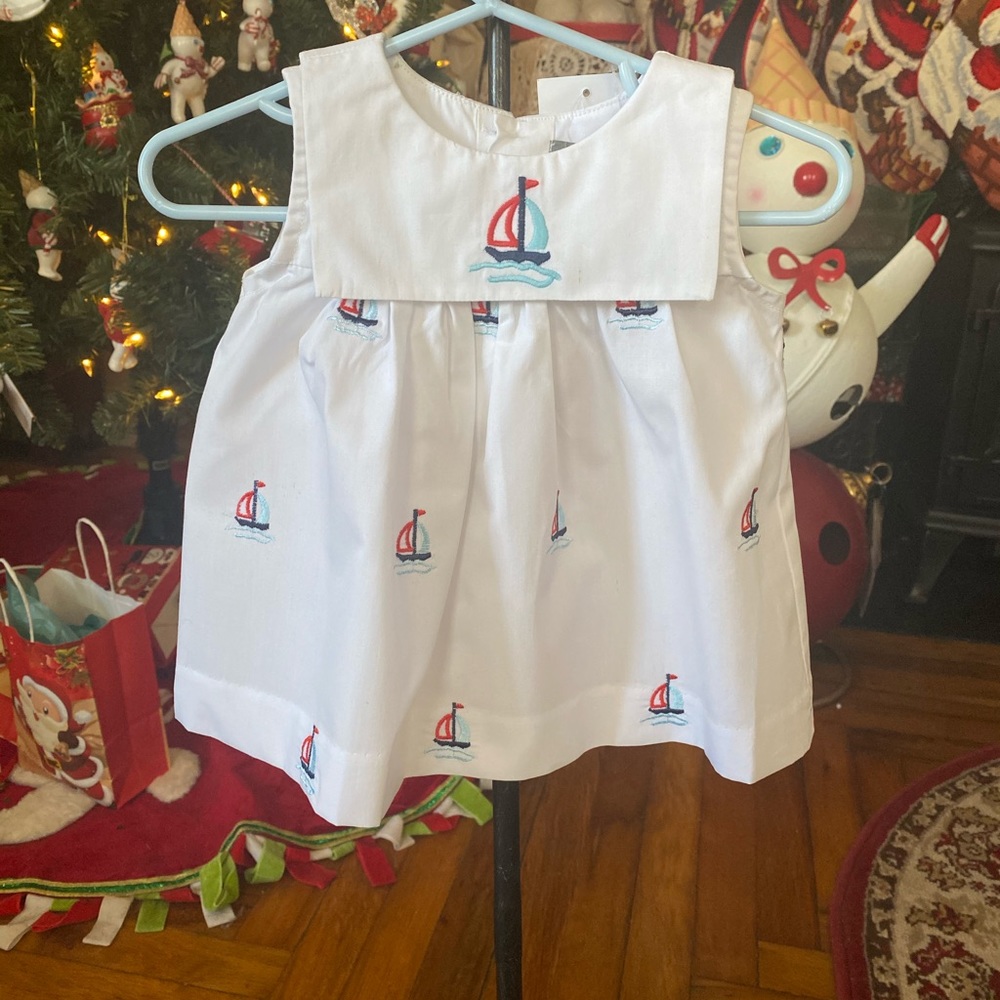 NWT Les Petits Soleils Infant Girls Dress size 3 months - Picture 2 of 14